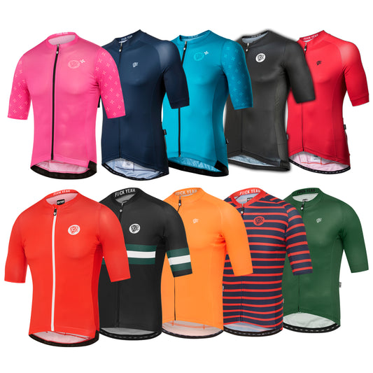 Colorful Cycling Jersey 2020 Cycling Clothing Bike Clothes Short Sleeve Shirt Road uniform Outdoor MTB Maillot Ropa Ciclismo