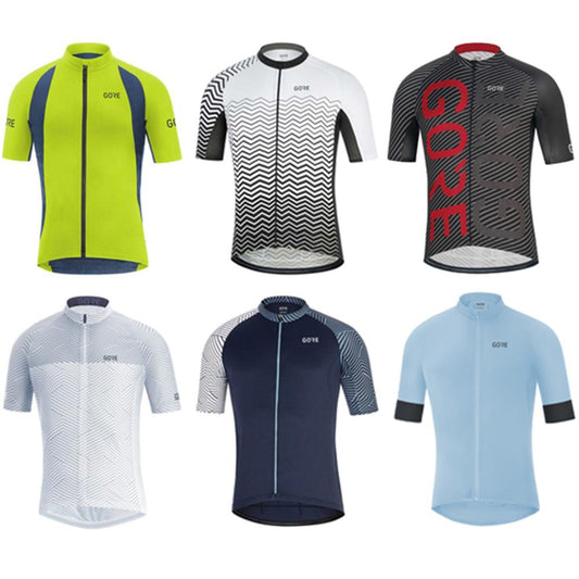 Cycling Jersey 2020 Men Team Cycling Clothing Short Sleeve Breathable Bike Uniform Bicycle Wear Road Cycle Clothes Maillot Shirt