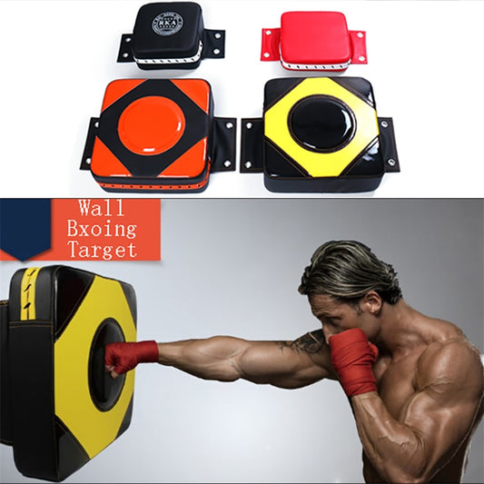 Faux Leather Wall Punching Pad Boxing Punch Target Training Sandbag Sports Dummy Bag Fighter Martial Arts Equipment Fitness Gear