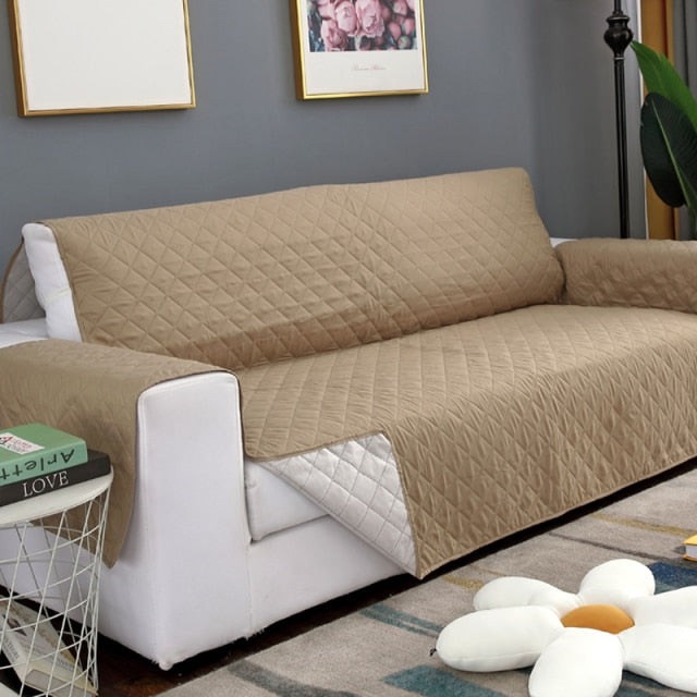 Modern Sofa Covers for Living Room Couch Cover Pet Dog Kids Mat Furniture Protector Reversible Armrest Slipcovers 1/2/3 Seater