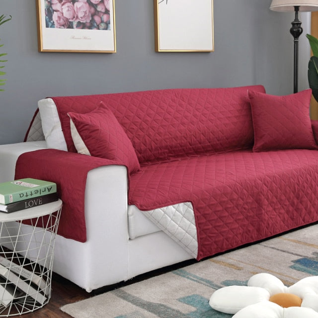 Modern Sofa Covers for Living Room Couch Cover Pet Dog Kids Mat Furniture Protector Reversible Armrest Slipcovers 1/2/3 Seater