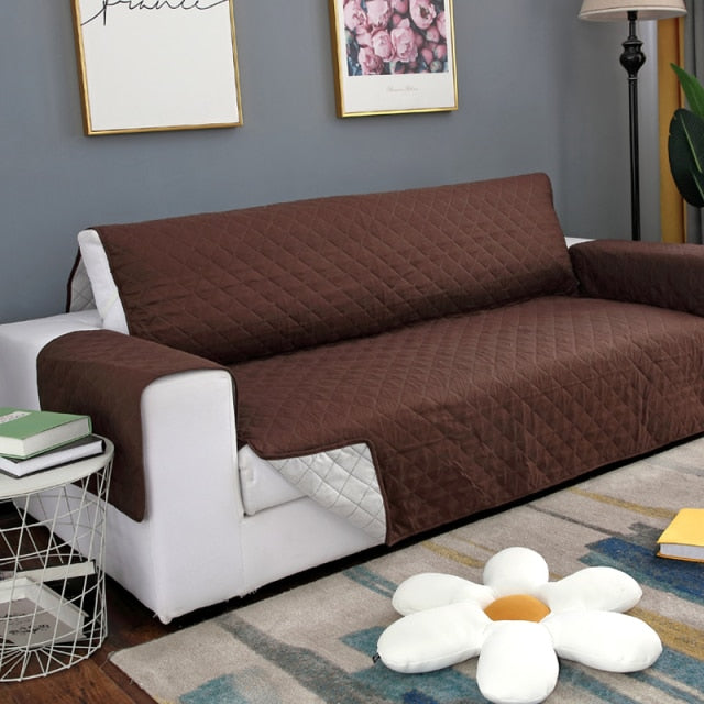 Modern Sofa Covers for Living Room Couch Cover Pet Dog Kids Mat Furniture Protector Reversible Armrest Slipcovers 1/2/3 Seater