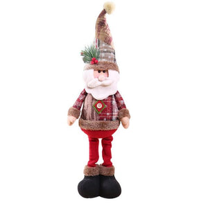 2021 Christmas Santa Doll Decoration Home Santa Doll Fabric Christmas Doll Merry Christmas Decorations for Home New Year supply