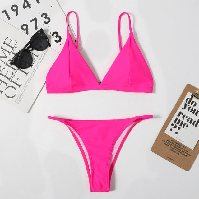 Sexy Bikini Micro Women`s Swimsuit Tie Dye Mini Thong Bikinis Set Brazilian Swimming for Women Swimwear Female Bathing Suit