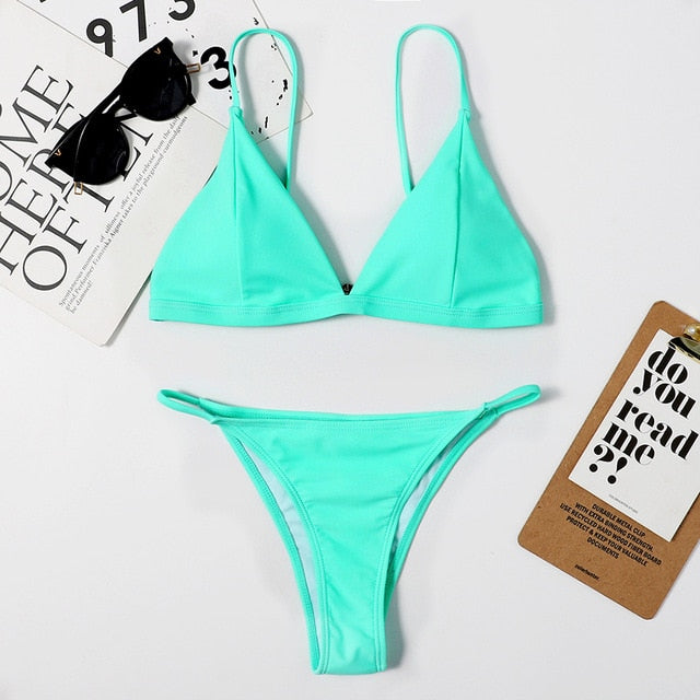 Sexy Bikini Micro Women`s Swimsuit Tie Dye Mini Thong Bikinis Set Brazilian Swimming for Women Swimwear Female Bathing Suit