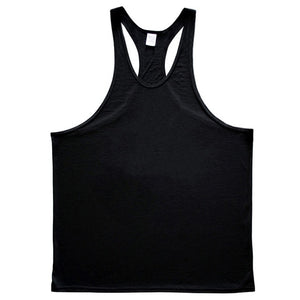 Mens Tank Top Gym Stringer Singlets Fitness Clothing Workout Cotton Sleeveless Shirt Summer Undershirt Vest Male