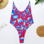 New Sexy high Leg cut One Piece Swimsuit Thong Swimwear Women Trikini 2023 Backless Monokini Brazilian Bathing Suit Swim wear