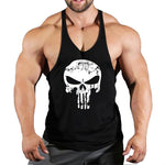 New brand men's fitness clothing gym stringing vests men's bodybuilding vests workout undershirts running sleeveless shirts