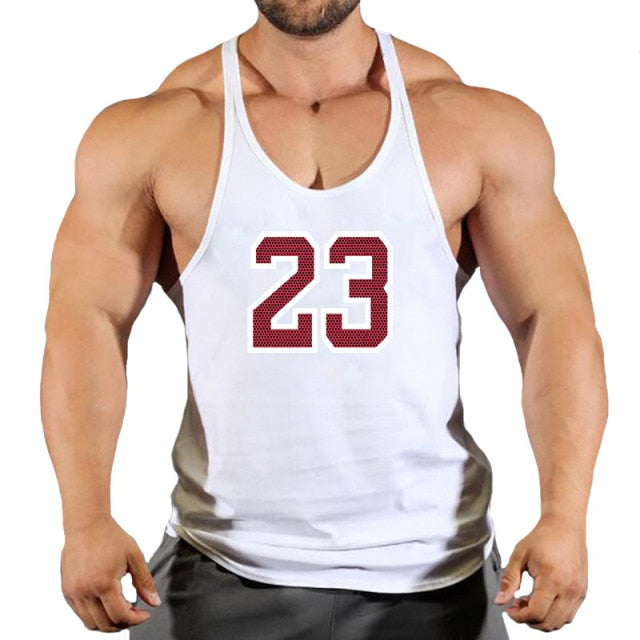 Gorilla wear fashion cotton sleeveless tank top men Fitness muscle shirt mens singlet Bodybuilding workout gym vest fitness men