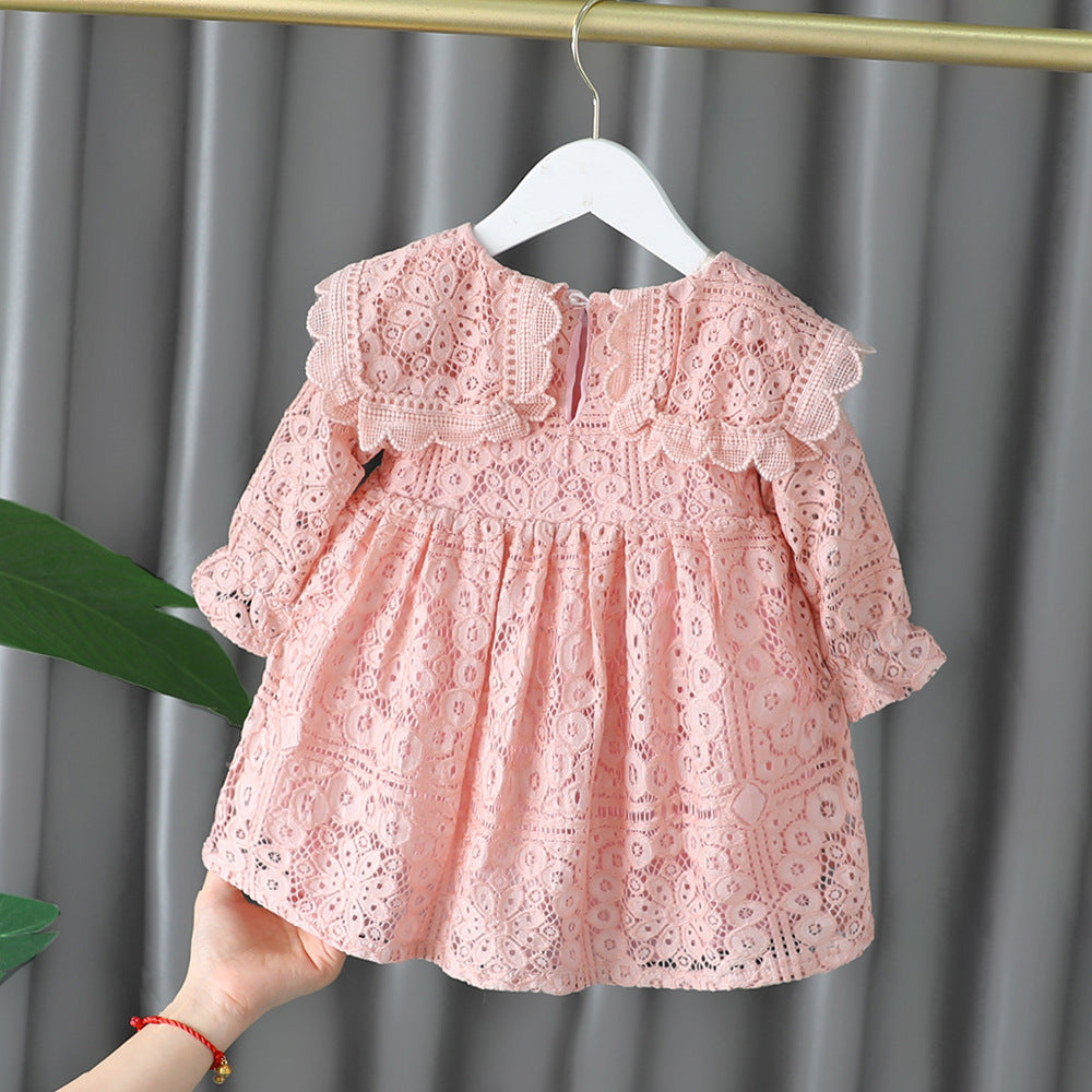 Popular Toddler Girls Dress Clothes Dresses for Girls - Long Sleeve 1st Birthday Clothing Outfits Toddler Girl Clothes