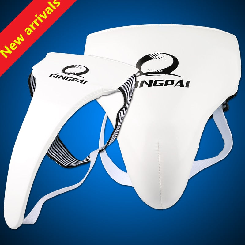 Crotch Guard Sanda Karate Muay Thai Boxing Kickboxing Taekwondo Groin Protector Jockstrap Supporter Training Equipment
