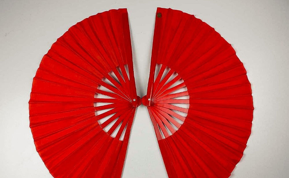Tai chi double fan ,kung fu taiji fan bamboo fan  Martial arts double fan (1 pair)