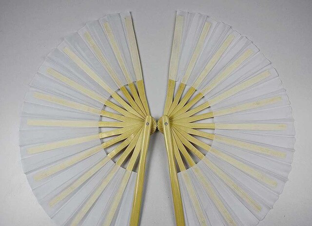 Tai chi double fan ,kung fu taiji fan bamboo fan  Martial arts double fan (1 pair)