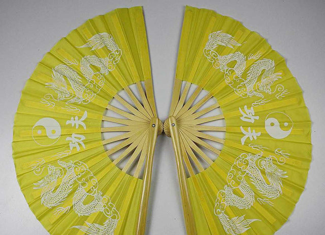 Tai chi double fan ,kung fu taiji fan bamboo fan  Martial arts double fan (1 pair)