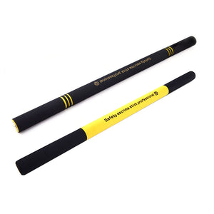 Hot sale kali stick Yellow black color IKMF Krav Maga PP EVA sponge Self-defense Mauler martial arts wing chun club short sticks