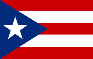 Puerto Rico Flag 3*5ft Banners Star and Strip 100D Polyester white Sleeve Metal Gromets