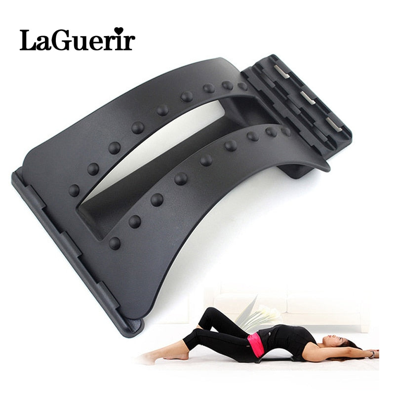 Back Massage Magic Stretcher Fitness Equipment Stretch Relax Mate Stretcher Lumbar Support Spine Pain Relief Chiropractic