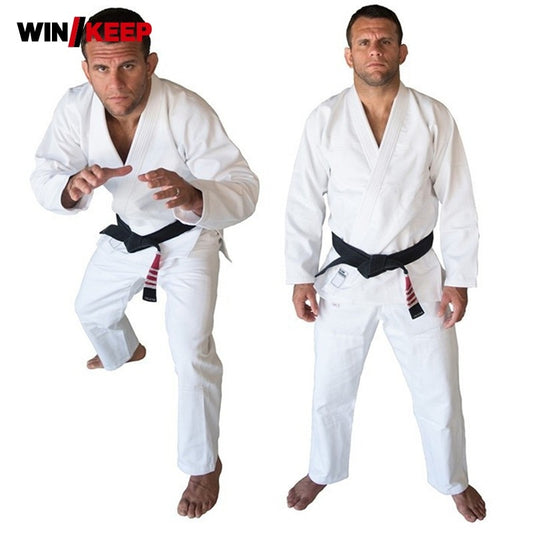 Top Quality Brazil Brazilian Jiu Jitsu Judo Gi Bjj Gi Classic Black Blue White Present White Belt kung fu A1-A4 Kung Fu Clothing
