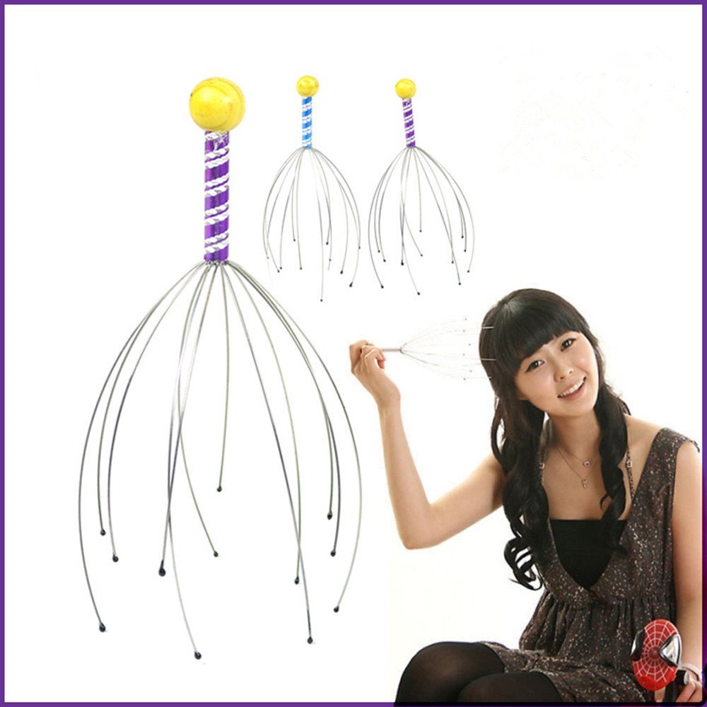 Claw Massager Body Massager Octopus Head Scalp Neck Equipment Stress Release Relax Massage