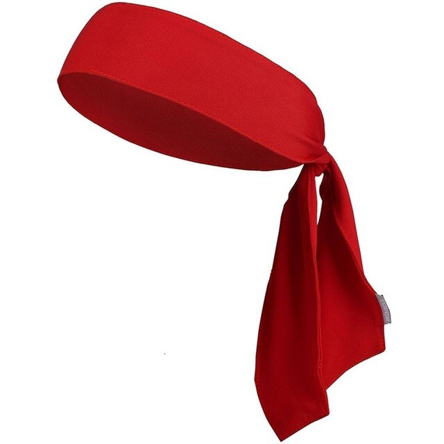 Sports Headband For Women And Men Non Slip Hair Band Sweatband Head Ties Ideal for Running Working Out Tennis Karate Volleyball