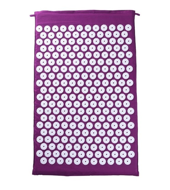 Acupressure Mat, Relieve Body Stress Natural Relief Stress Body Massage Pillow Cushion with bag