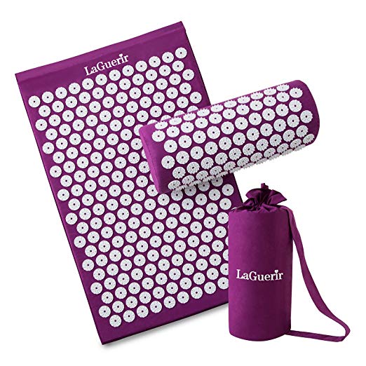 Acupressure Mat, Relieve Body Stress Natural Relief Stress Body Massage Pillow Cushion with bag