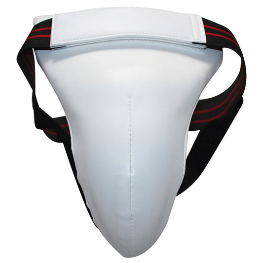 High Grade White Taekwondo Jockstrap Groin Guard Men Women Kick Boxing Karate Muay Thai Wushu Sanda Training Crotch Protector