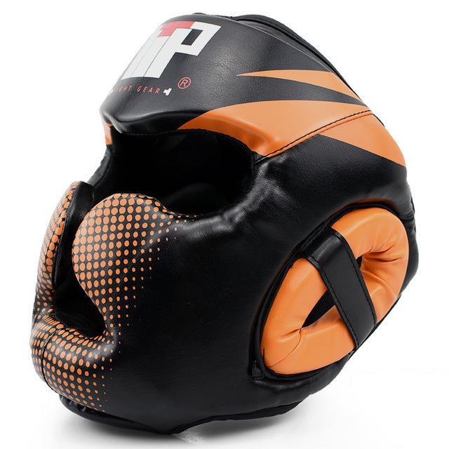 Muay Thai MMA Taekwondo Boxing Helmet Sanda Martial Arts Grappling Fight Training Headgear Protector Equipment 2018 DDO