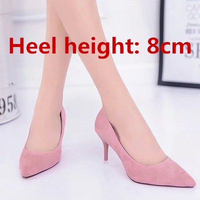 Marlisasa Women Cute High Quality Sweet Office High Heel Pumps Lady Fashion Pumps Classic Black Shoes Femmes Talons Hauts F273