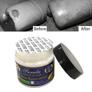 1pcs Multifunctional Leather Refurbishing Cleaner Repair Cream for Car Seat Sofa Leather Renew Cleaning Kit Decontamination Tool