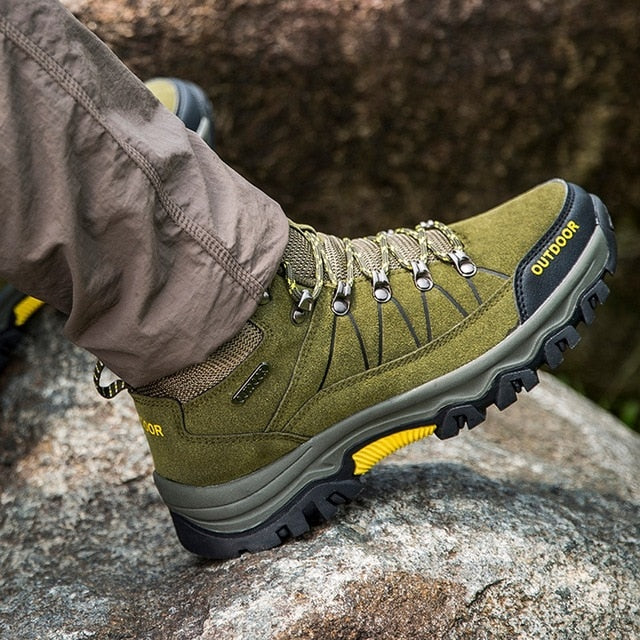 Men Hiking Shoes  Men Sport Shoes Outdoor Jogging Trekking Sneakers Non-slip Wear-resistant Travel Shoes