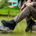 Men Hiking Shoes  Men Sport Shoes Outdoor Jogging Trekking Sneakers Non-slip Wear-resistant Travel Shoes