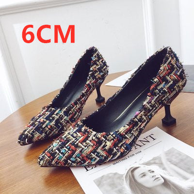 Marlisasa Women Cute High Quality Sweet Office High Heel Pumps Lady Fashion Pumps Classic Black Shoes Femmes Talons Hauts F273