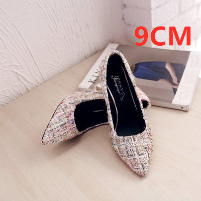 Marlisasa Women Cute High Quality Sweet Office High Heel Pumps Lady Fashion Pumps Classic Black Shoes Femmes Talons Hauts F273