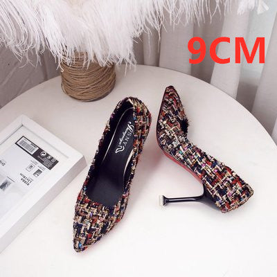 Marlisasa Women Cute High Quality Sweet Office High Heel Pumps Lady Fashion Pumps Classic Black Shoes Femmes Talons Hauts F273