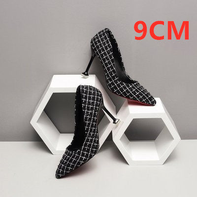 Marlisasa Women Cute High Quality Sweet Office High Heel Pumps Lady Fashion Pumps Classic Black Shoes Femmes Talons Hauts F273