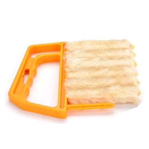 Portable Microfiber Window cleaning brush with washable venetian blind blade cleaner cloth air Conditioner Duster cleaner tool